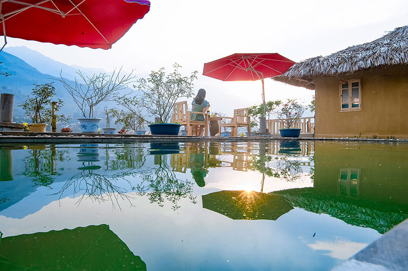 Resort with pool Vietnam